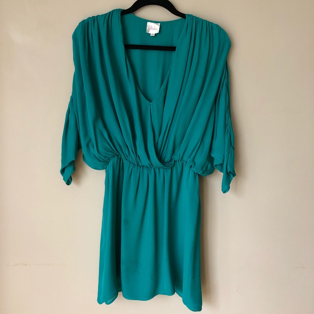 Parker green tunic/dress